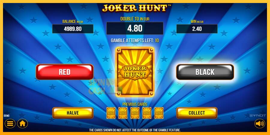 Spielautomat Joker Hunt für echtes geld 4