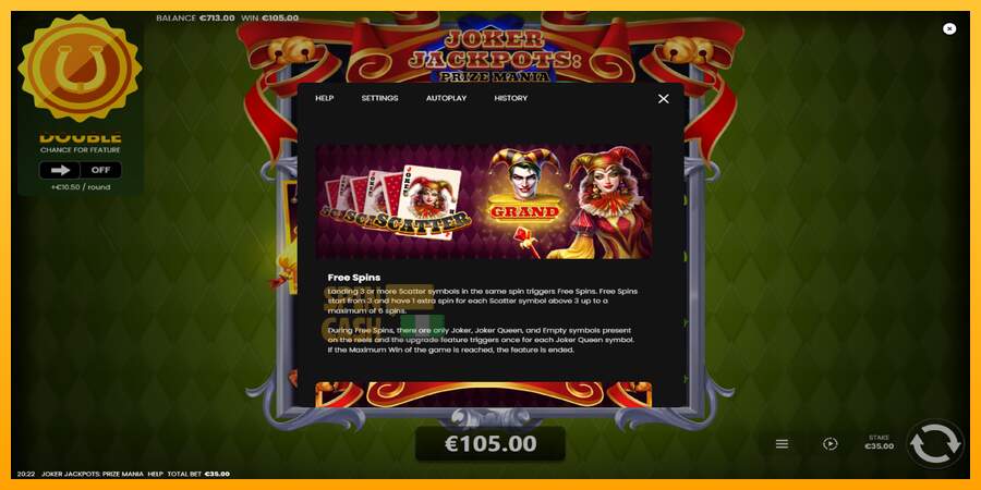 Spielautomat Joker Jackpots: Prize Mania für echtes geld 6