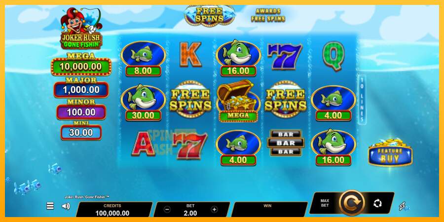 Spielautomat Joker Rush Gone Fishin für echtes geld 1