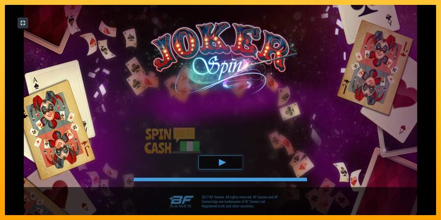 Spielautomat Joker Spin für echtes geld 1