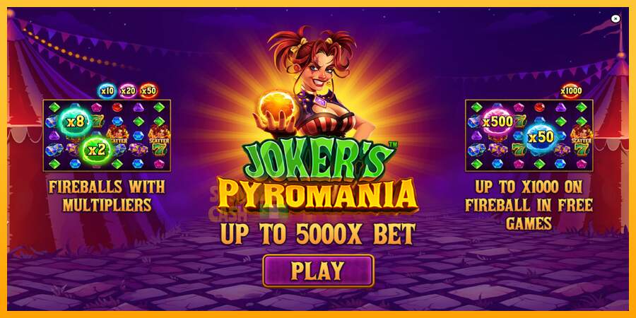 Spielautomat Jokers Pyromania für echtes geld 1