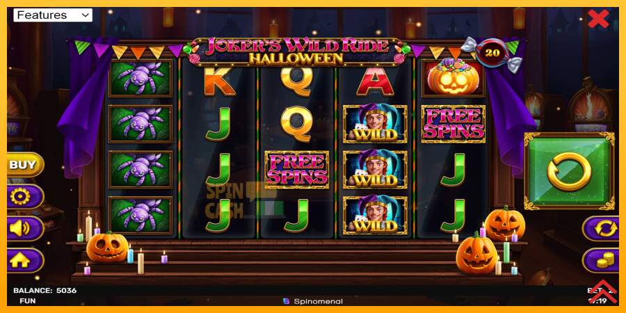 Spielautomat Jokers Wild Ride Halloween für echtes geld 2