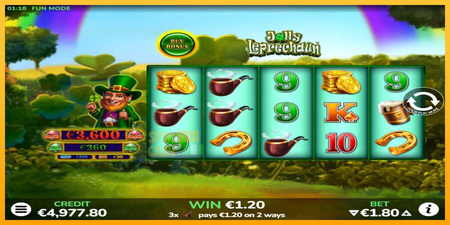 Spielautomat Jolly Leprechaun für echtes geld 3