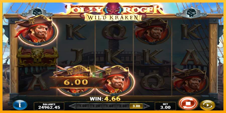 Spielautomat Jolly Roger Wild Kraken für echtes geld 4