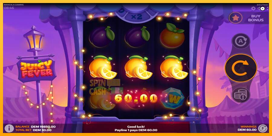 Spielautomat Juicy Fever für echtes geld 3