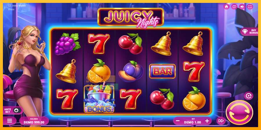 Spielautomat Juicy Nights für echtes geld 2