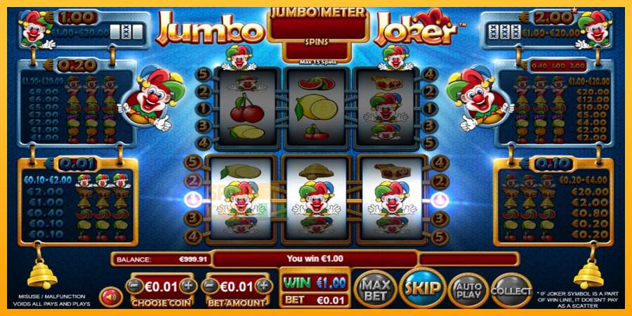 Spielautomat Jumbo Joker für echtes geld 3