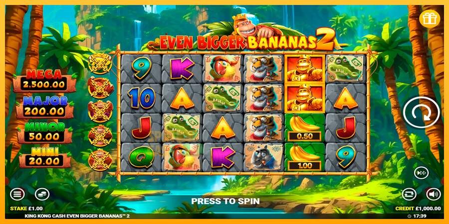 Spielautomat King Kong Cash Even Bigger Bananas 2 für echtes geld 1