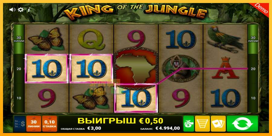 Spielautomat King of the Jungle für echtes geld 2