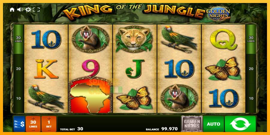 Spielautomat King of the Jungle Golden Nights für echtes geld 1