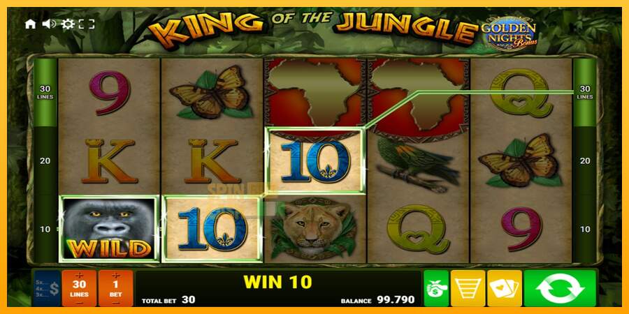 Spielautomat King of the Jungle Golden Nights für echtes geld 2