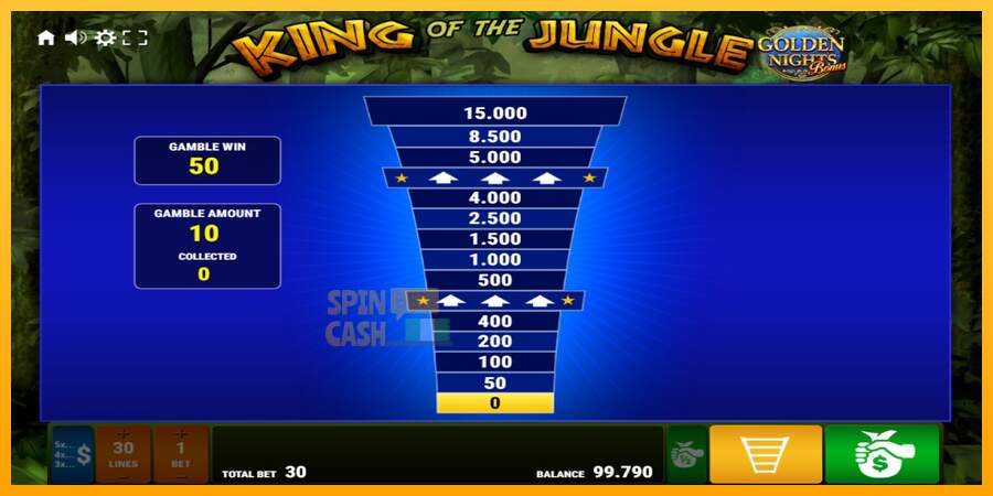 Spielautomat King of the Jungle Golden Nights für echtes geld 3