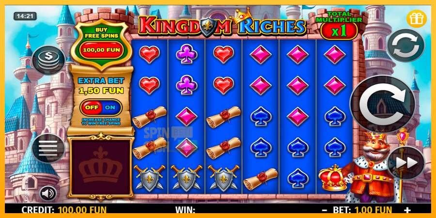 Spielautomat Kingdom Riches für echtes geld 1