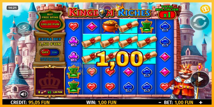 Spielautomat Kingdom Riches für echtes geld 3