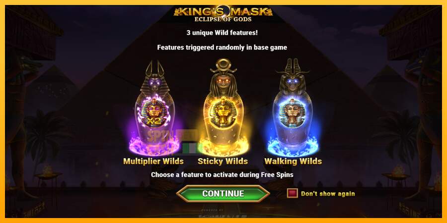 Spielautomat King’s Mask Eclipse of Gods für echtes geld 1