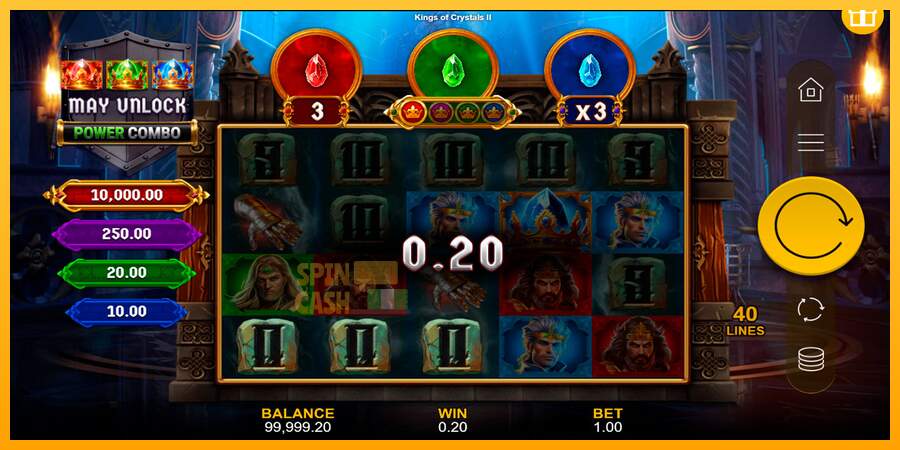 Spielautomat Kings of Crystals II Power Combo für echtes geld 2