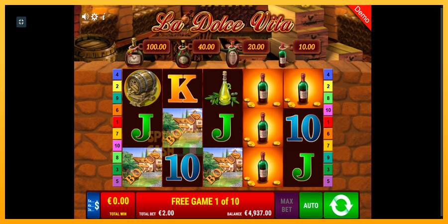 Spielautomat La Dolce Vita für echtes geld 4