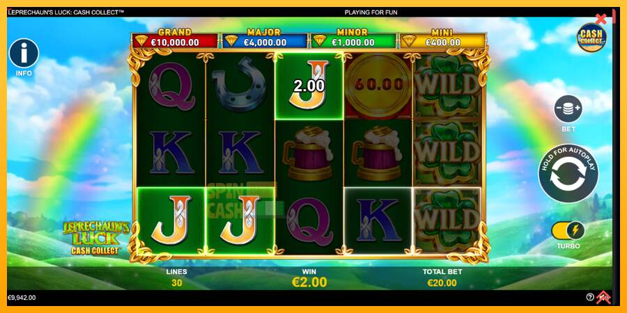 Spielautomat Leprechauns Luck Cash Collect Megaways PowerPlay Jackpot für echtes geld 3