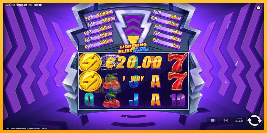 Spielautomat Lightning Blitz Supercharged für echtes geld 4