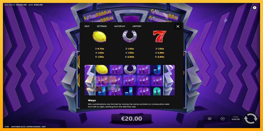 Spielautomat Lightning Blitz Supercharged für echtes geld 6