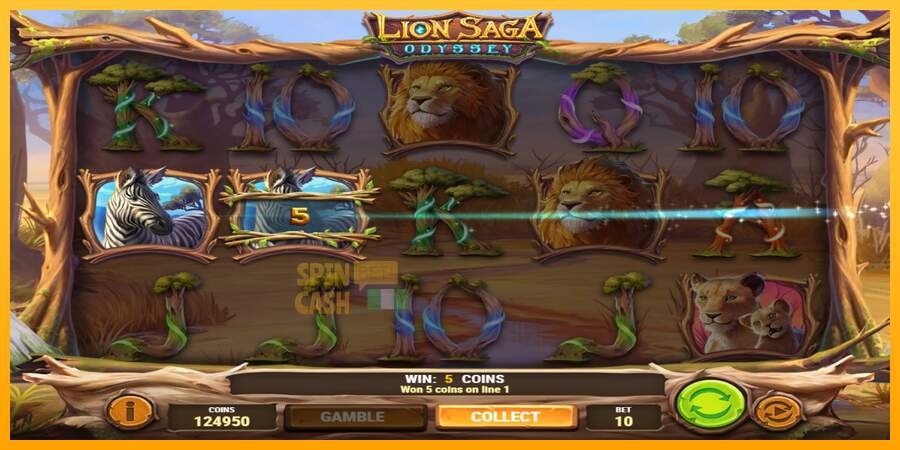 Spielautomat Lion Saga Odyssey für echtes geld 2