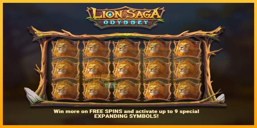 Spielautomat Lion Saga Odyssey für echtes geld 3