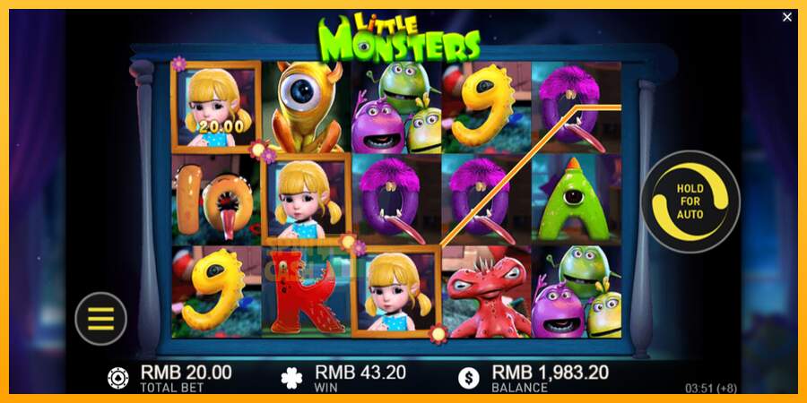 Spielautomat Little Monsters für echtes geld 3