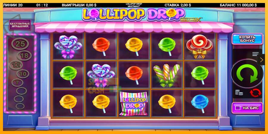 Spielautomat Lollipop Drop MultiMax für echtes geld 2