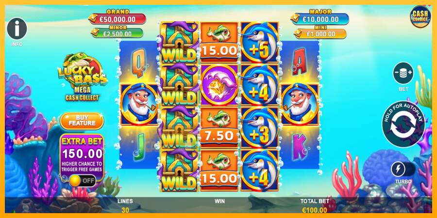 Spielautomat Lucky Bass Mega Cash Collect für echtes geld 2