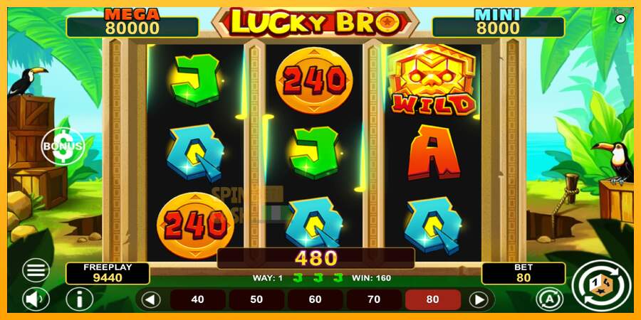 Spielautomat Lucky Bro Hold & Win für echtes geld 3