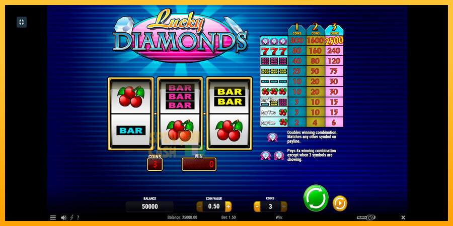 Spielautomat Lucky Diamonds für echtes geld 1