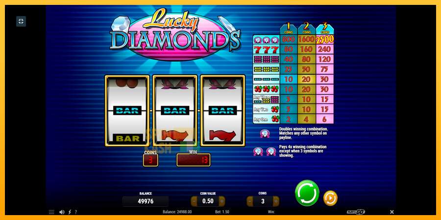 Spielautomat Lucky Diamonds für echtes geld 2