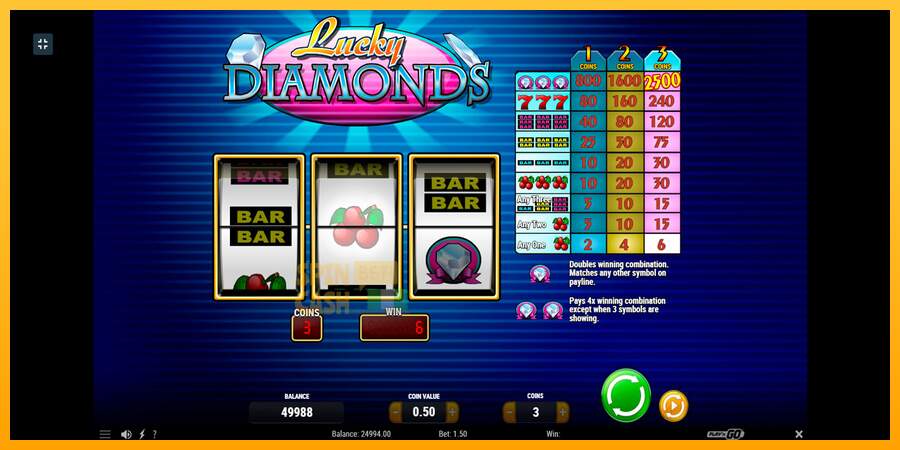 Spielautomat Lucky Diamonds für echtes geld 3