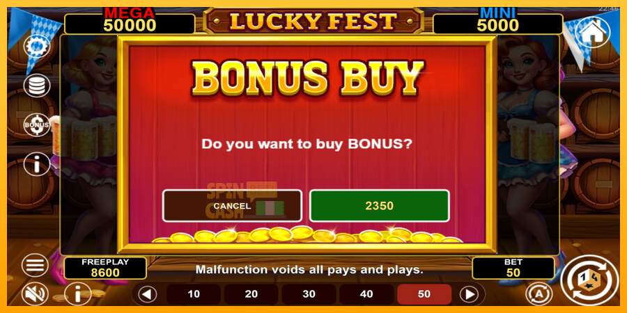 Spielautomat Lucky Fest Hold & Win für echtes geld 4