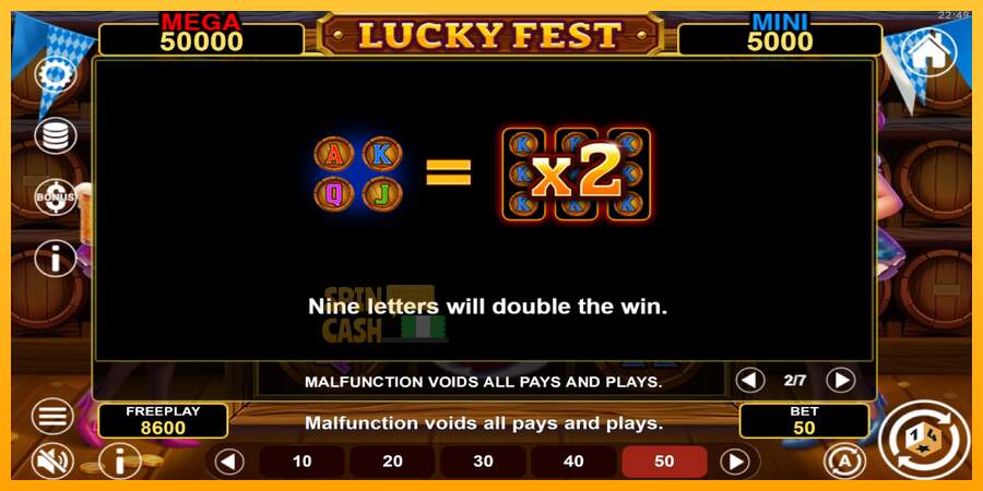 Spielautomat Lucky Fest Hold & Win für echtes geld 6