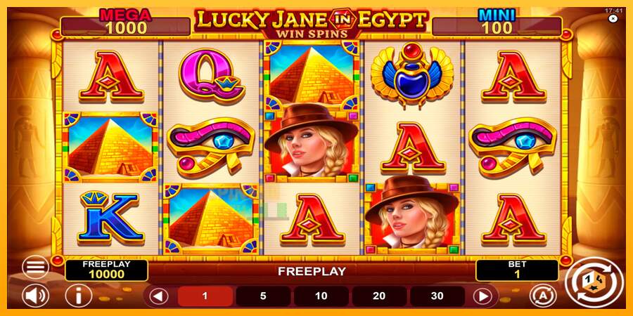 Spielautomat Lucky Jane in Egypt Win Spins für echtes geld 1