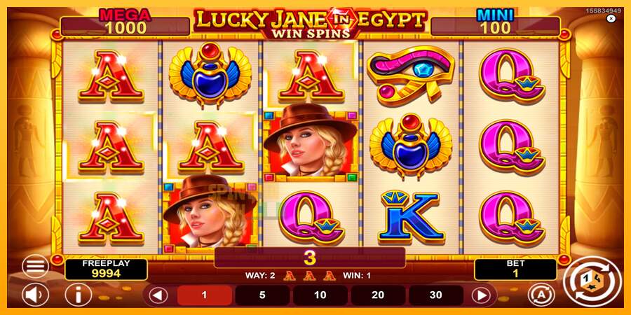 Spielautomat Lucky Jane in Egypt Win Spins für echtes geld 2