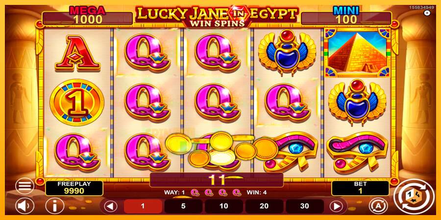 Spielautomat Lucky Jane in Egypt Win Spins für echtes geld 3