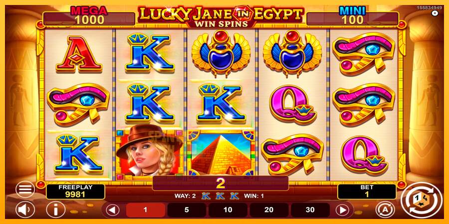 Spielautomat Lucky Jane in Egypt Win Spins für echtes geld 4