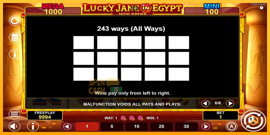 Spielautomat Lucky Jane in Egypt Win Spins für echtes geld 7