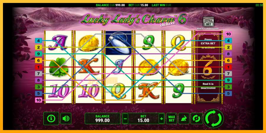 Spielautomat Lucky Ladys Charm Deluxe 6 für echtes geld 1