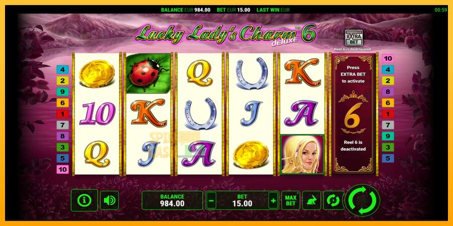 Spielautomat Lucky Ladys Charm Deluxe 6 für echtes geld 2