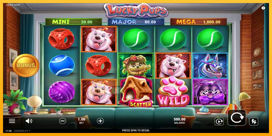 Spielautomat Lucky Pups für echtes geld 2