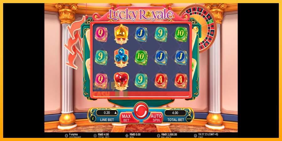 Spielautomat Lucky Royale für echtes geld 1