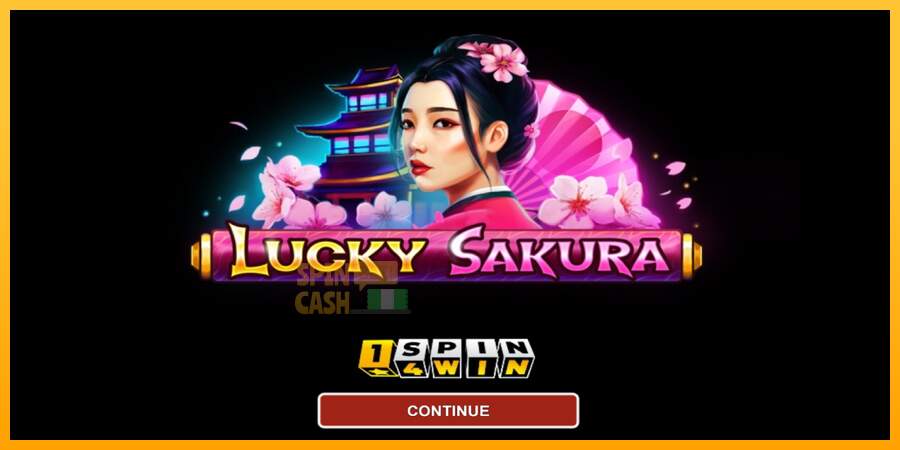 Spielautomat Lucky Sakura Win Spins für echtes geld 1