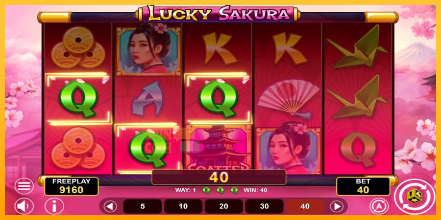 Spielautomat Lucky Sakura Win Spins für echtes geld 4