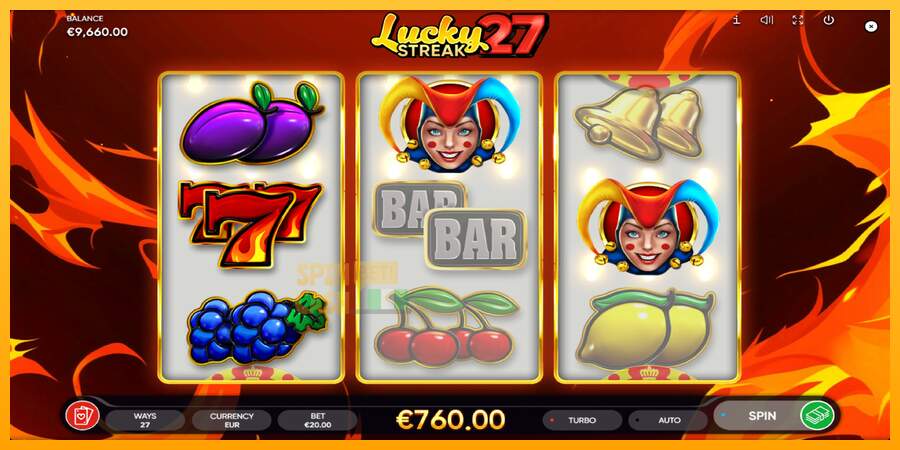 Spielautomat Lucky Streak 27 für echtes geld 2