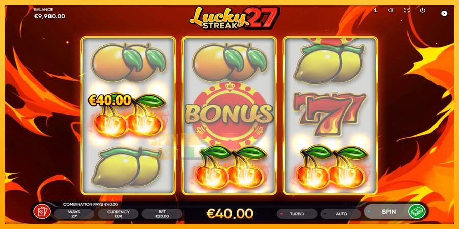 Spielautomat Lucky Streak 27 für echtes geld 4