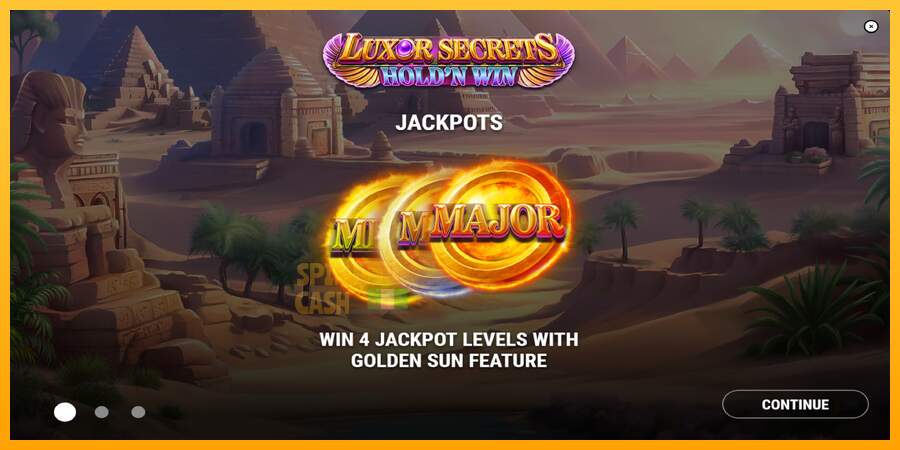 Spielautomat Luxor Secrets Holdn Win für echtes geld 1