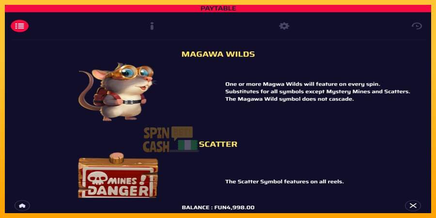 Spielautomat Magawa VS Mines für echtes geld 5